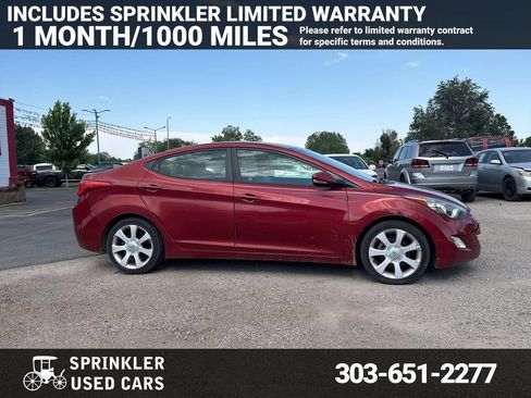 Used 2012 Hyundai Elantra Limited w/ Technology Pkg 5 FWD image 1