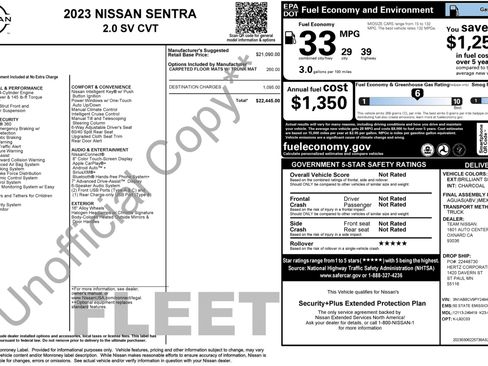 Used 2023 Nissan Sentra SV image 4