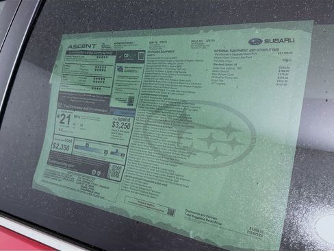 New 2026 Subaru Ascent Touring image 12