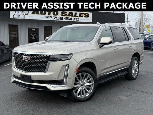 Used 2021 Cadillac Escalade Premium Luxury w/ Driver Assist Tech Package image 1
