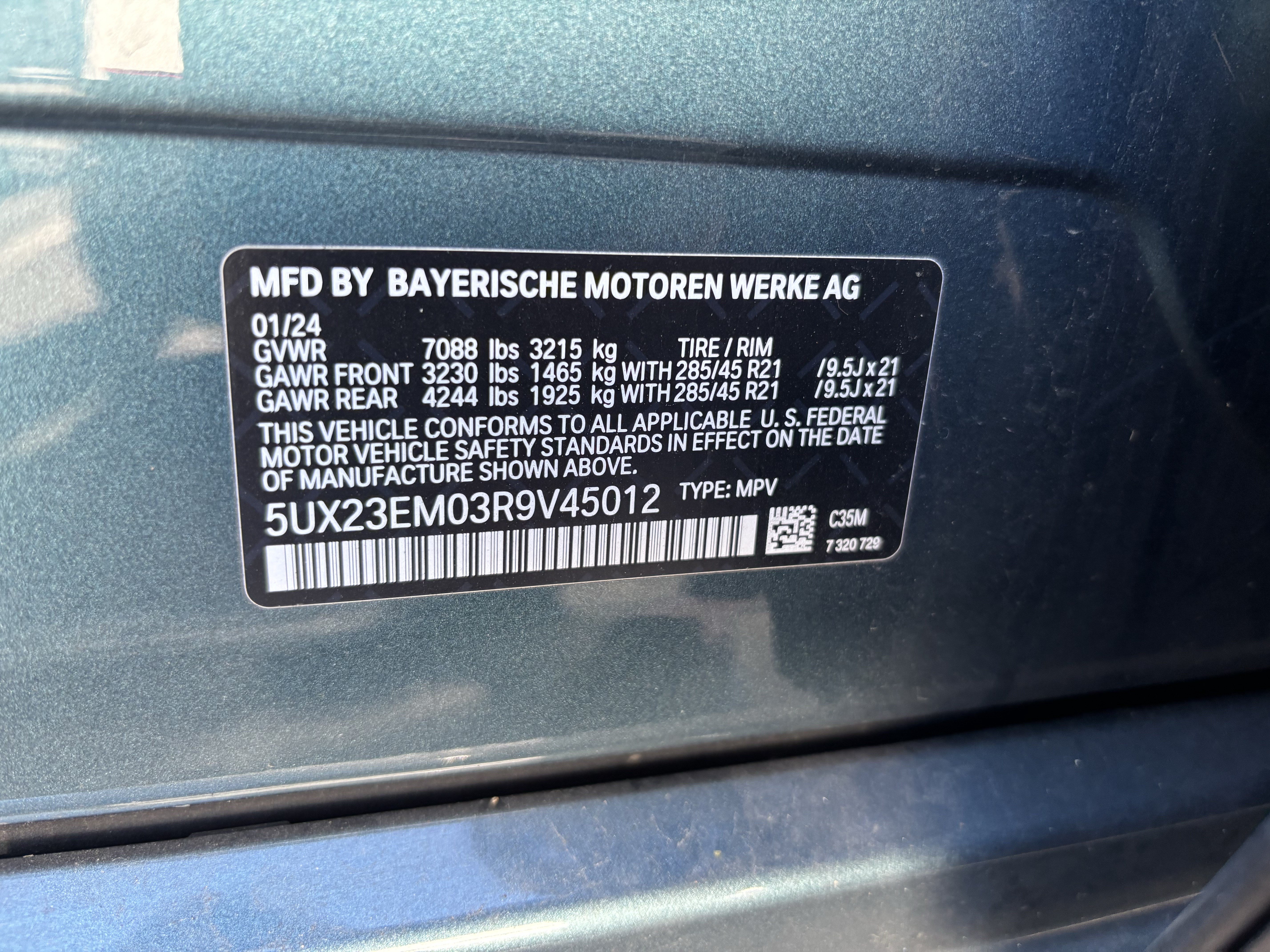 Certified 2024 BMW X7 xDrive40i w/ Executive Package AWD/4WD image 38