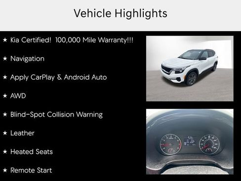 Certified 2023 Kia Seltos S w/ Navigation Package image 7