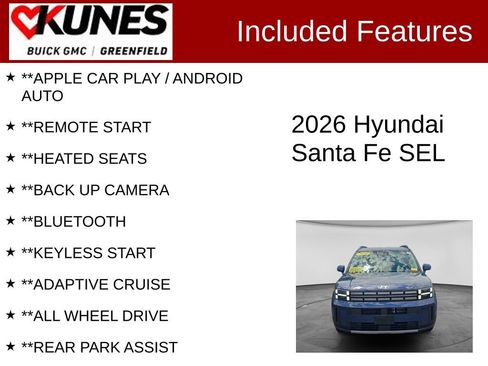 Used 2026 Hyundai Santa Fe SEL AWD/4WD image 2