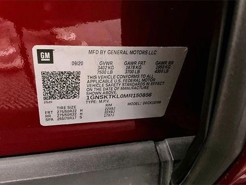 Used 2021 Chevrolet Tahoe High Country w/ Premium Package image 38