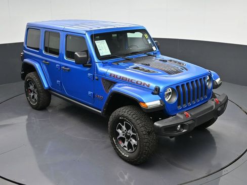 Used 2022 Jeep Wrangler Unlimited Rubicon w/ LED Lighting Group AWD/4WD image 24