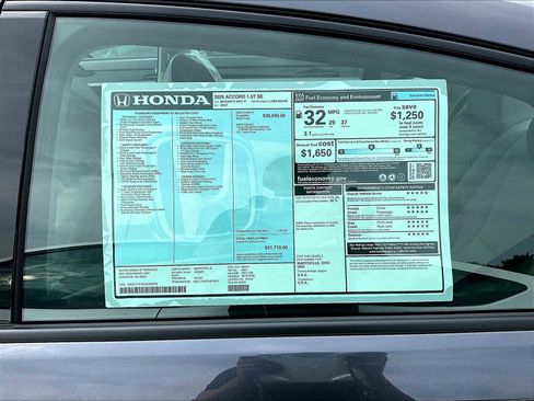 New 2025 Honda Accord SE image 17