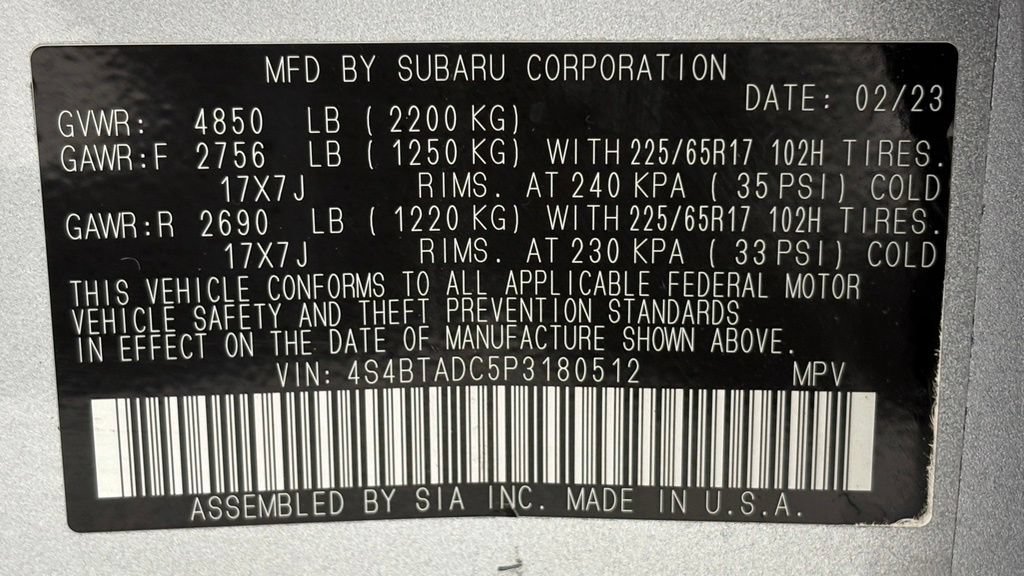Used 2023 Subaru Outback Premium AWD/4WD image 50