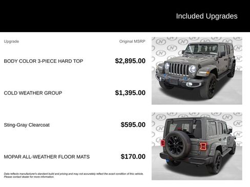Used 2023 Jeep Wrangler Unlimited Sahara w/ Cold Weather Group AWD/4WD image 3