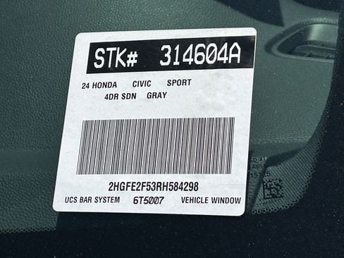 Used 2024 Honda Civic Sport image 30