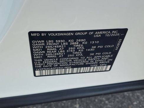 New 2026 Volkswagen Atlas SEL Premium R-Line AWD/4WD image 33
