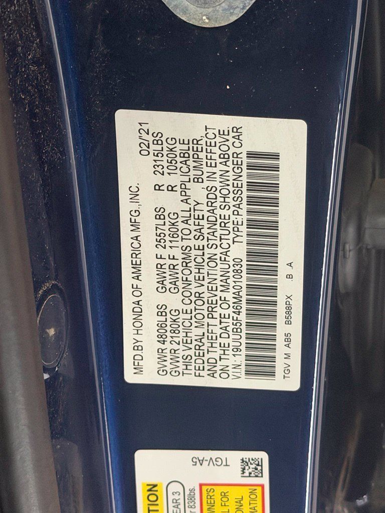 Used 2021 Acura TLX w/ Technology Package FWD image 28