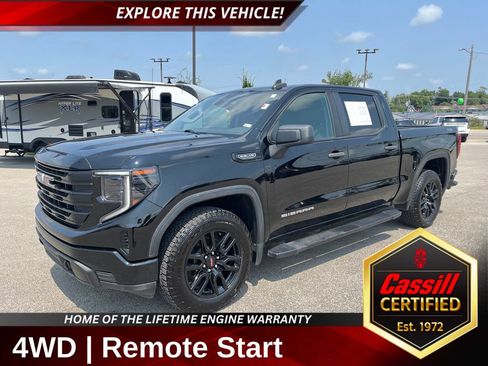Used 2023 GMC Sierra 1500 Pro w/ Graphite Edition AWD/4WD image 1