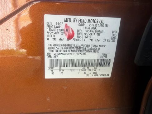 Used 2017 Ford Edge Titanium w/ Equipment Group 301A AWD/4WD image 32