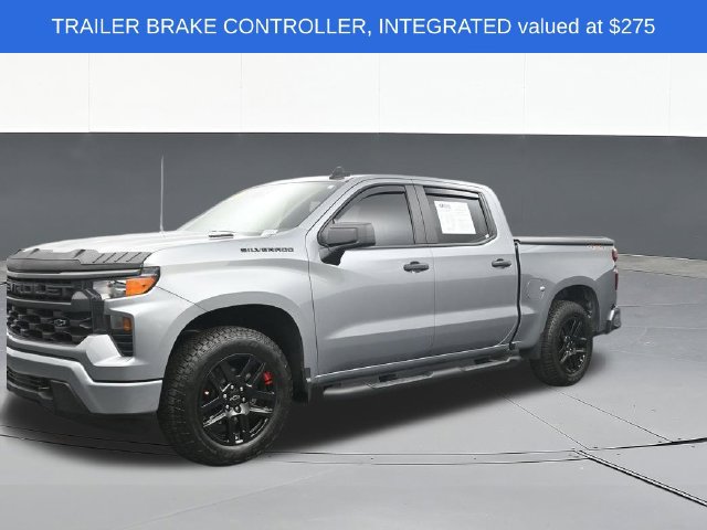 Used 2026 Chevrolet Silverado 1500 Custom w/ Turbomax Blackout Package AWD/4WD image 4