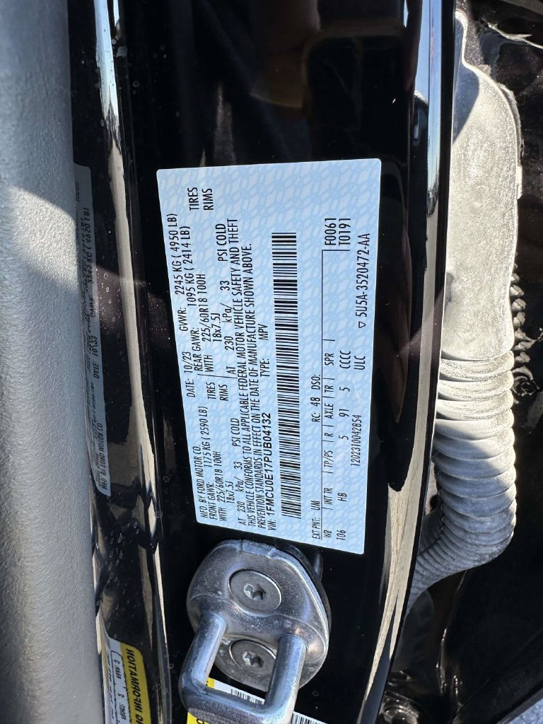Certified 2023 Ford Escape SE FWD image 22