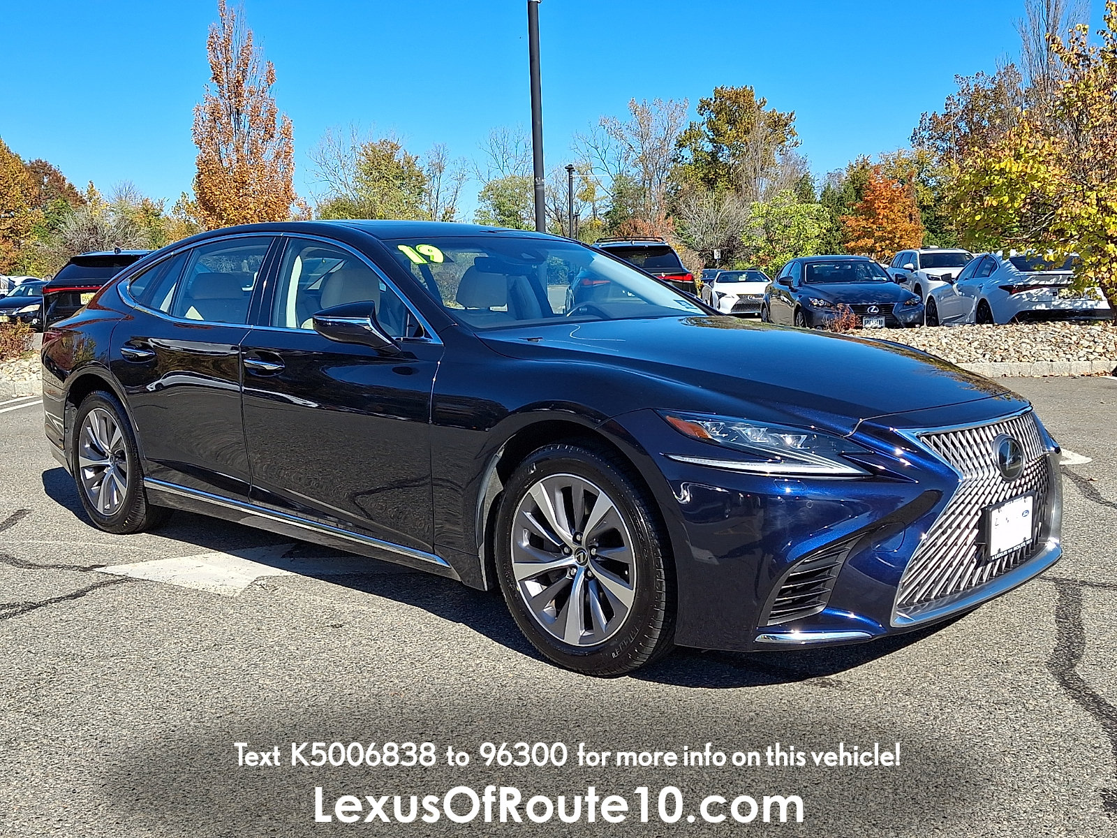 Used 2019 Lexus LS 500 AWD w/ Accessory Package (Z2) image 1