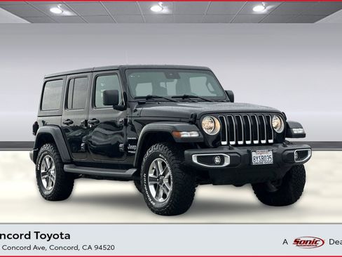 Used 2021 Jeep Wrangler Unlimited Sahara AWD/4WD image 1