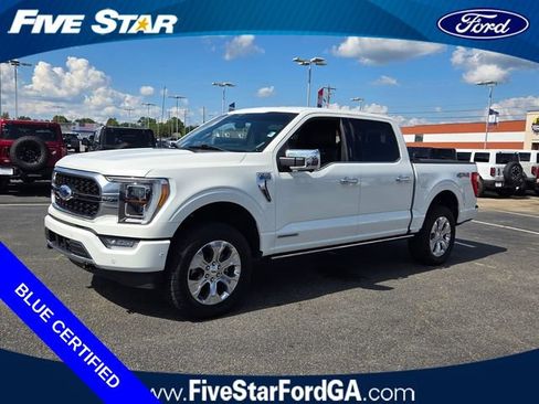Certified 2023 Ford F150 Platinum w/ Equipment Group 701A High AWD/4WD image 3