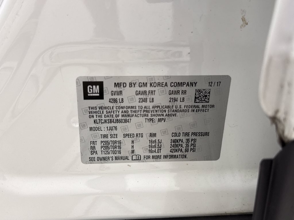 Used 2018 Chevrolet Trax LS FWD image 27