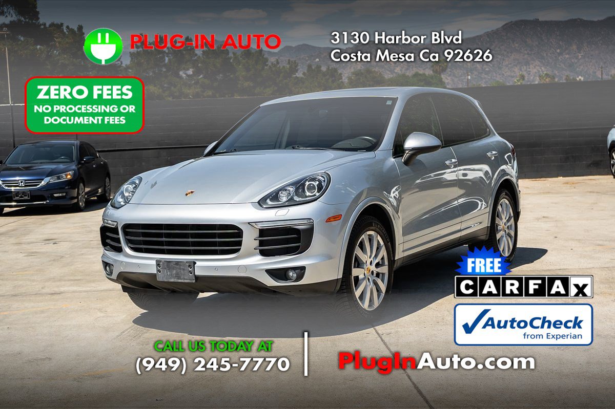 Used 2017 Porsche Cayenne Platinum Edition AWD/4WD image 1