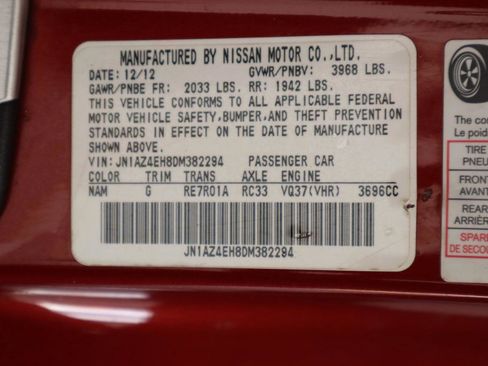 Used 2013 Nissan 370Z Touring w/ Sport Pkg image 37