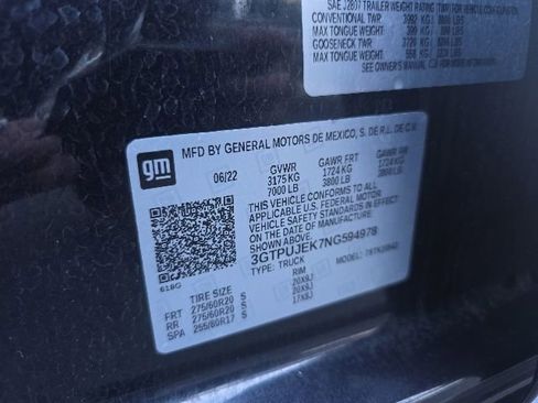 Used 2022 GMC Sierra 1500 Elevation AWD/4WD image 31