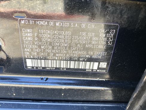 Used 2023 Honda HR-V LX image 32