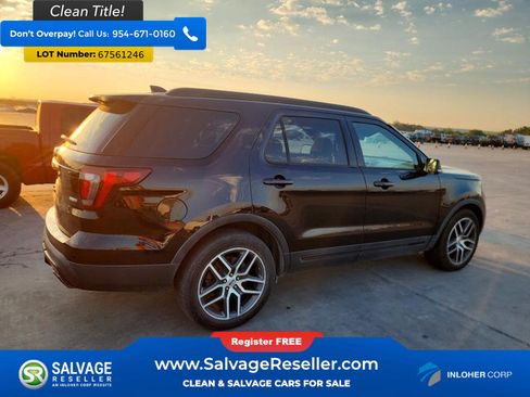 Used 2016 Ford Explorer Sport AWD/4WD image 4