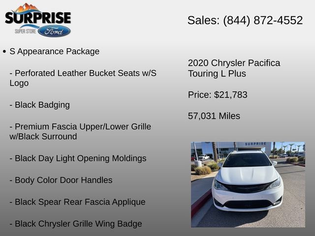Used 2020 Chrysler Pacifica Touring-L Plus FWD image 12