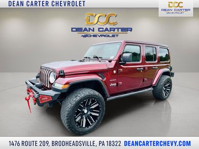 Used 2022 Jeep Wrangler Unlimited Sahara w/ LED Lighting Group
