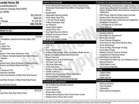 Used 2024 Hyundai Kona SE image 6