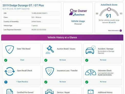 Used 2019 Dodge Durango GT image 2