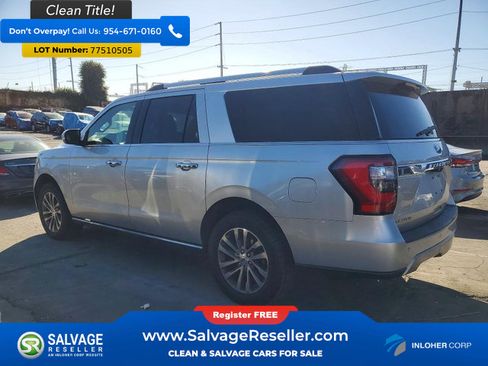 Used 2018 Ford Expedition Max Limited RWD image 3