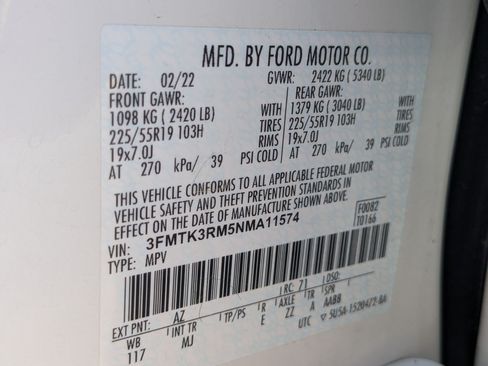 Used 2022 Ford Mustang Mach-E Premium RWD image 40