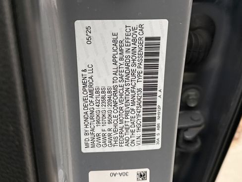 Used 2025 Honda Accord SE image 12