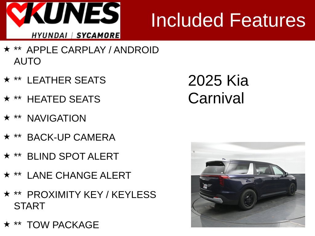 Used 2025 Kia Carnival FWD image 2