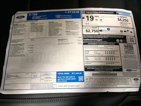 New 2025 Ford F150 Lariat w/ Equipment Group 501A Mid image 21