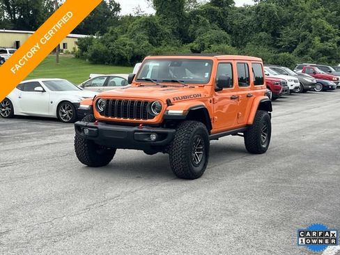 Certified 2025 Jeep Wrangler Unlimited Rubicon AWD/4WD image 8