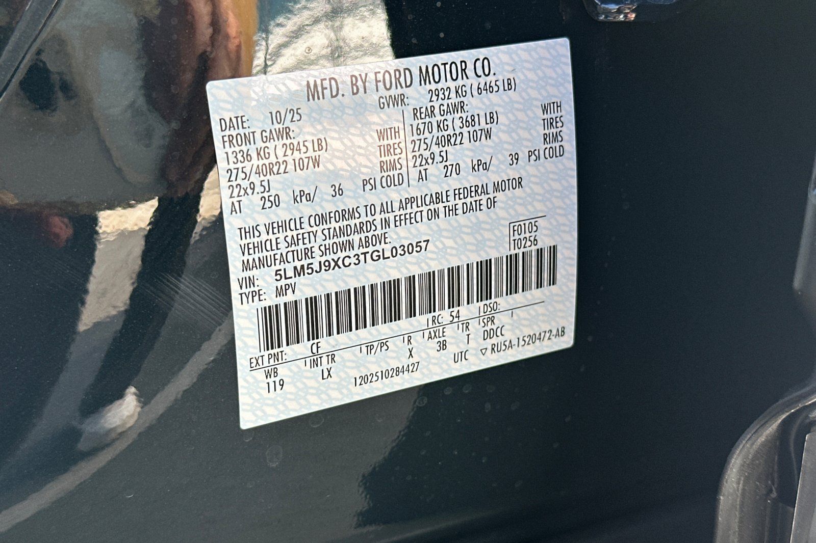 New 2026 Lincoln Aviator Black Label AWD/4WD image 28