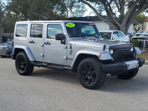 Used 2015 Jeep Wrangler Unlimited Sahara w/ Connectivity Group image 2