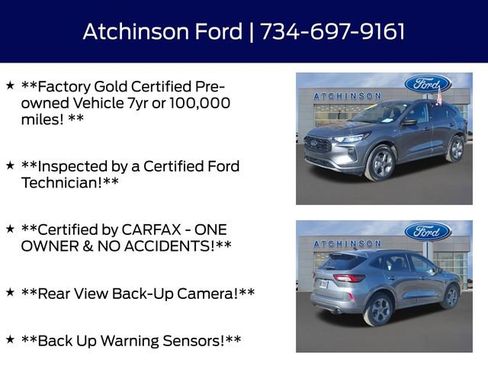 Certified 2024 Ford Escape ST-Line w/ Tech Pack #1 image 4