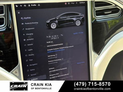 Used 2017 Tesla Model X 75D AWD/4WD image 23
