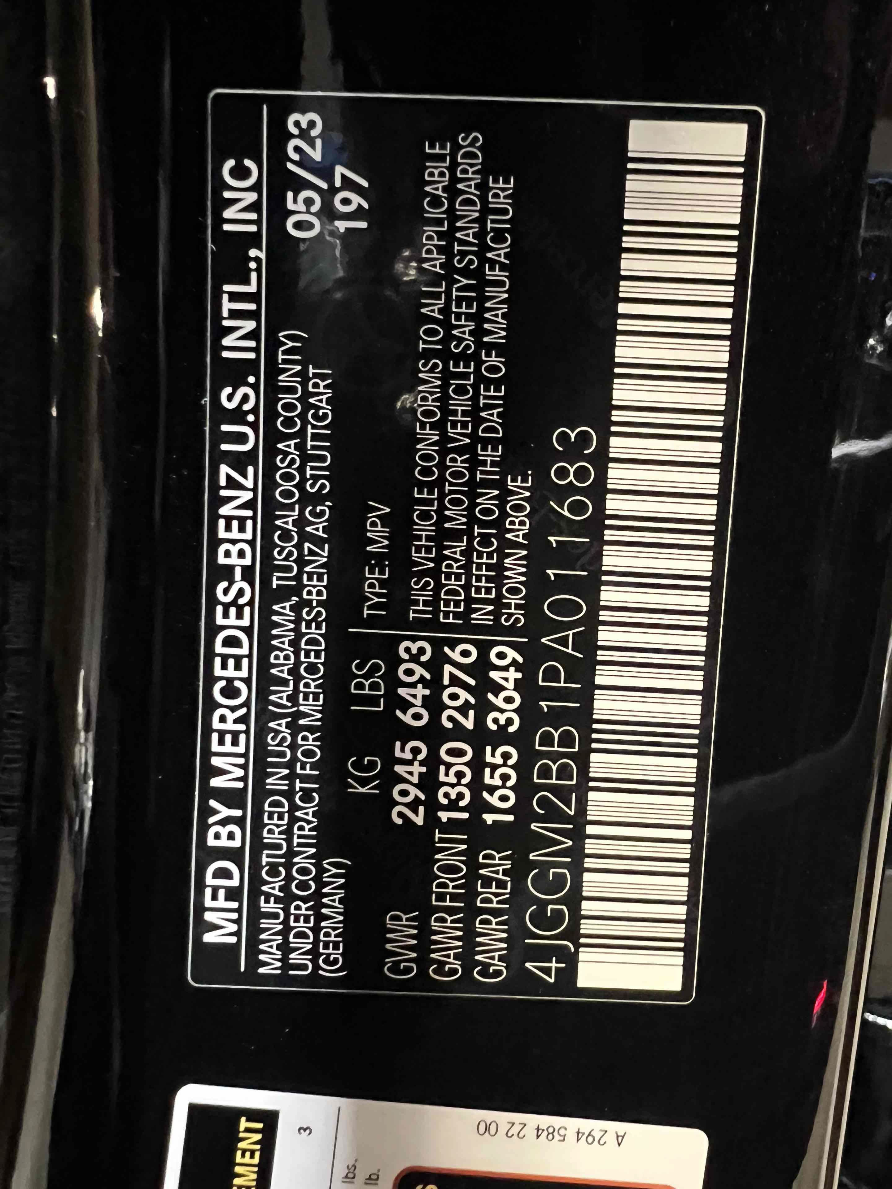 Used 2023 Mercedes-Benz EQE 350+ SUV image 12
