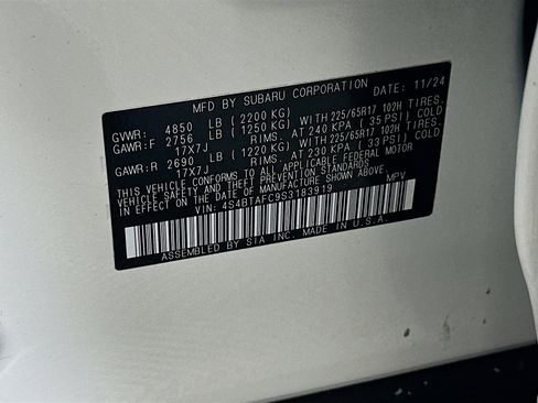 Used 2025 Subaru Outback Premium image 12