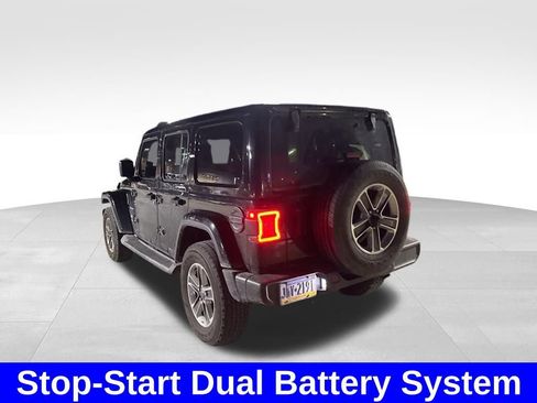 Used 2021 Jeep Wrangler Unlimited Sahara w/ Uconnect 4C Nav & Sound Group image 13