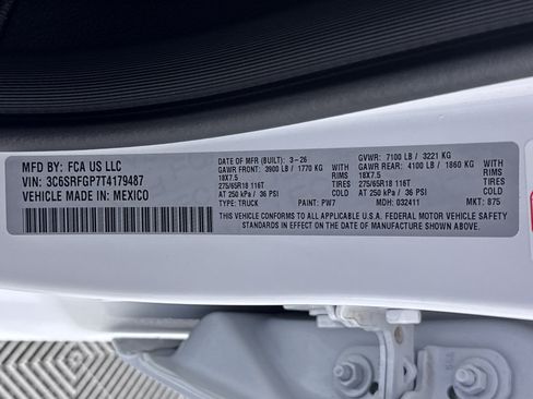 New 2026 RAM 1500 Tradesman AWD/4WD image 35
