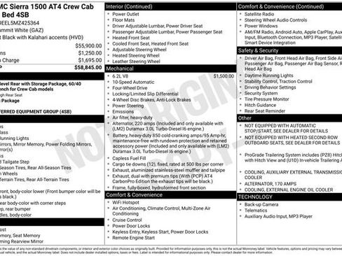 Used 2021 GMC Sierra 1500 AT4 AWD/4WD image 6