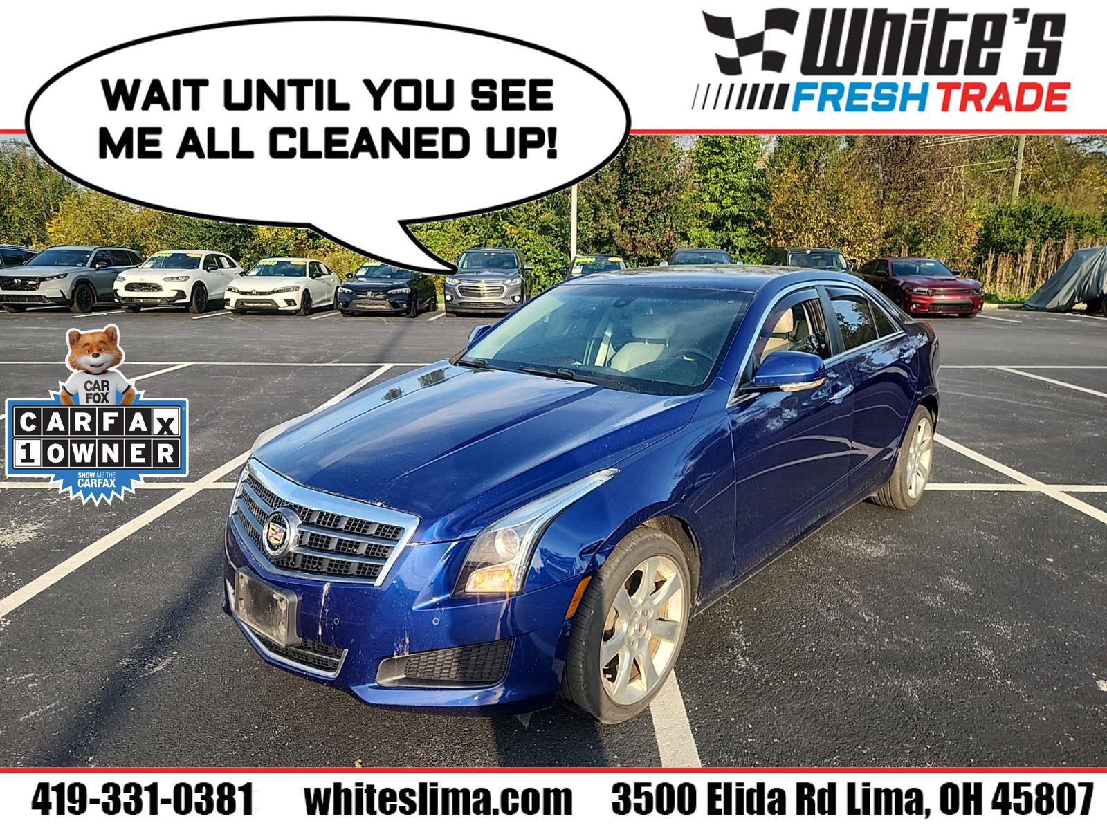 Used 2014 Cadillac ATS Luxury AWD/4WD image 1