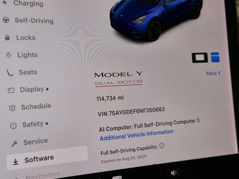 Used 2022 Tesla Model Y Performance AWD/4WD image 8