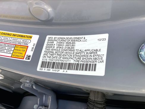 Used 2024 Honda Accord EX-L image 34